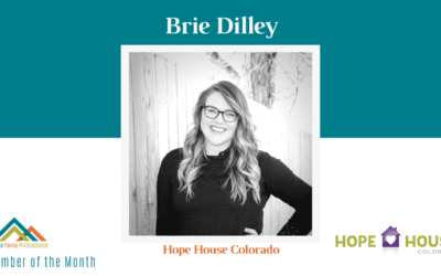 July AYP Member of the Month: Brie Dilley, Hope House of Colorado