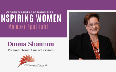 Inspiring Women Member Spotlight: Donna Shannon, Personal Touch Career Services