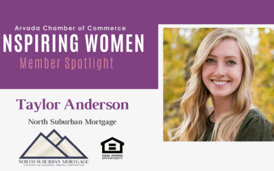 Inspiring Women Member Spotlight: Taylor Anderson, North Suburban Mortgage
