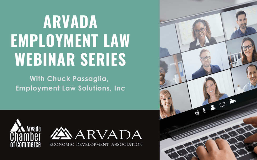 [Webinar Recording] Arvada Employment Law Webinar Series: Managing COVID
